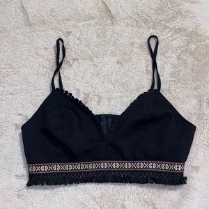MissPap Bralette Medium Aztec Trim